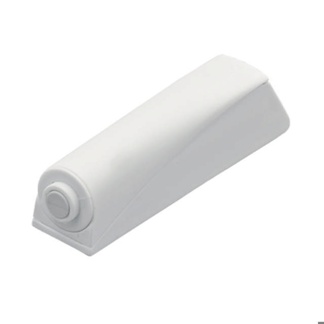 PUSH TO OPEN PIN SKRUMONTERING - LANGT UTKAST HVIT