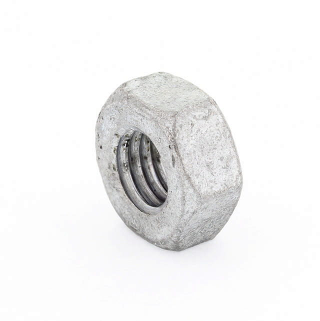 OVERGJENGET SEKSKANTMUTTER DIN 934 8 VARMFORSINKET