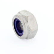 6KT LÅSEMUTTER M3 DIN 985 A4 50 MED NYLON RING VOKSET