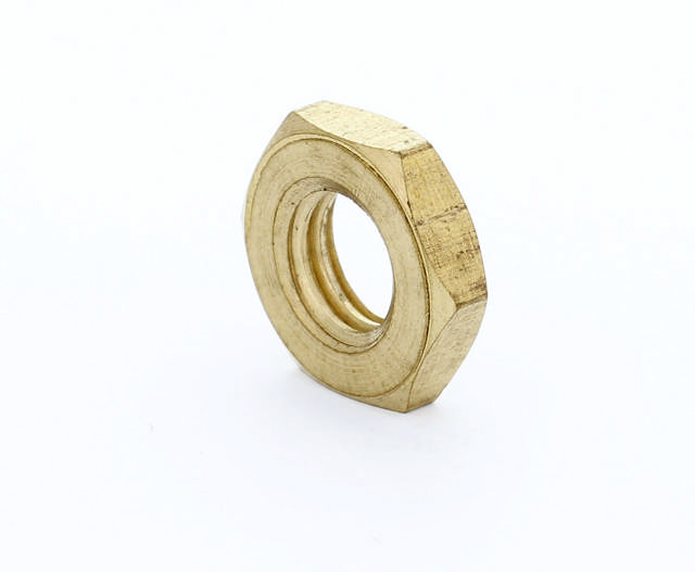 6KT MUTTER LAV BM3 DIN 439 MESSING