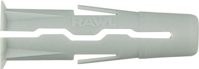 RAWLPLUG UNO 6x28 NYLONPLUGG MED KRAGE
