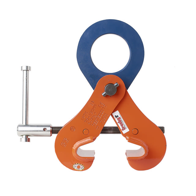 BJELKEKLYPE 2,0T GAP 75-190mm MODELL IPTK MED LØFTEØYE WLL 2,0