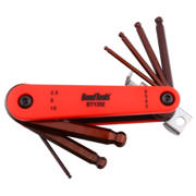 SEKSKANTNØKKEL SETT 2,5-10mm - BONDTOOLS BT1352 RØD