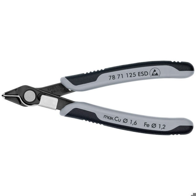 SIDEAVBITER MED HOLDER ELEKTRO KNIPEX 7871