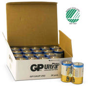 BATTERI LR20 1,5V ALKALISK - GP 13AUP ULTRA PLUS ALKALINE